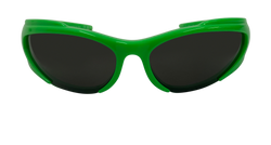 Balenciaga Gafas Reverse, Acetato, Verde,0253, 4,Case